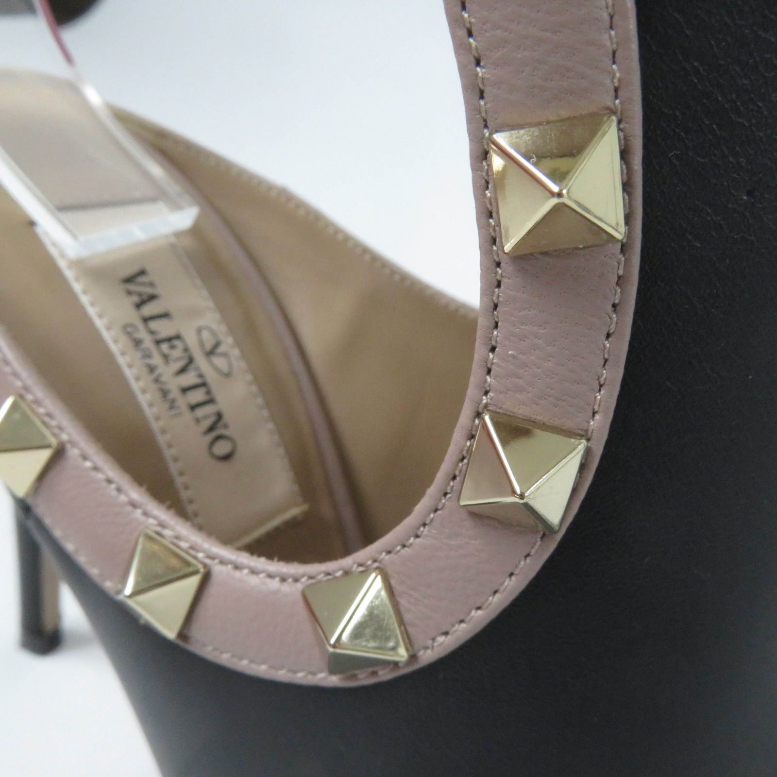 Valentino Valentino Valentino Garavani Rockstud Leather Pumps Leather Shoes DUTY FREE for USA Size ONE SIZE - 9 Thumbnail