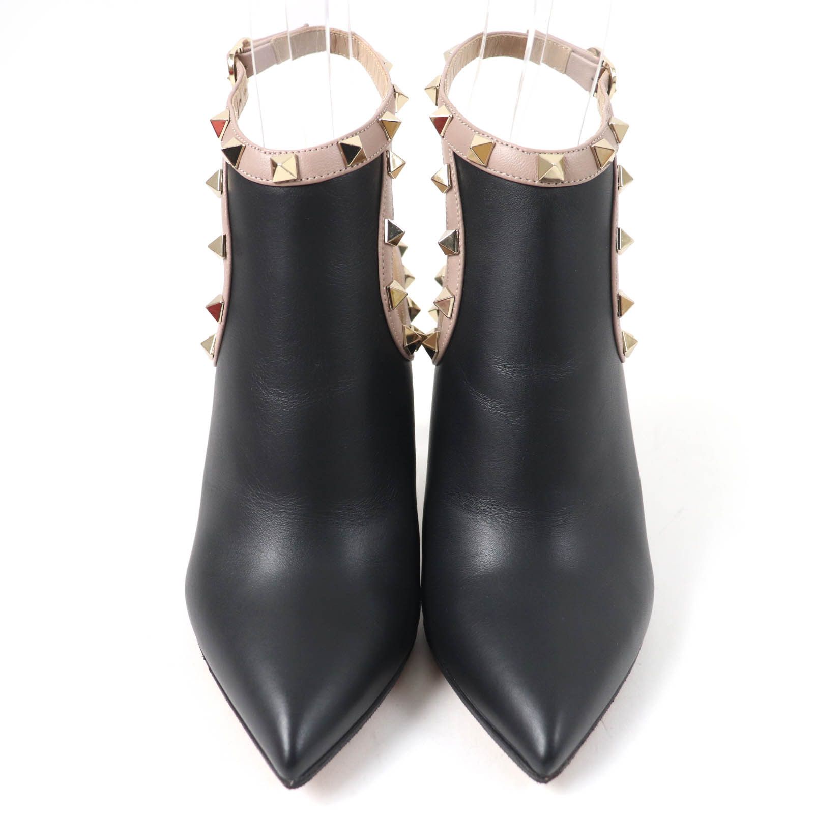 Valentino Valentino Valentino Garavani Rockstud Leather Pumps Leather Shoes DUTY FREE for USA Size ONE SIZE - 4 Thumbnail