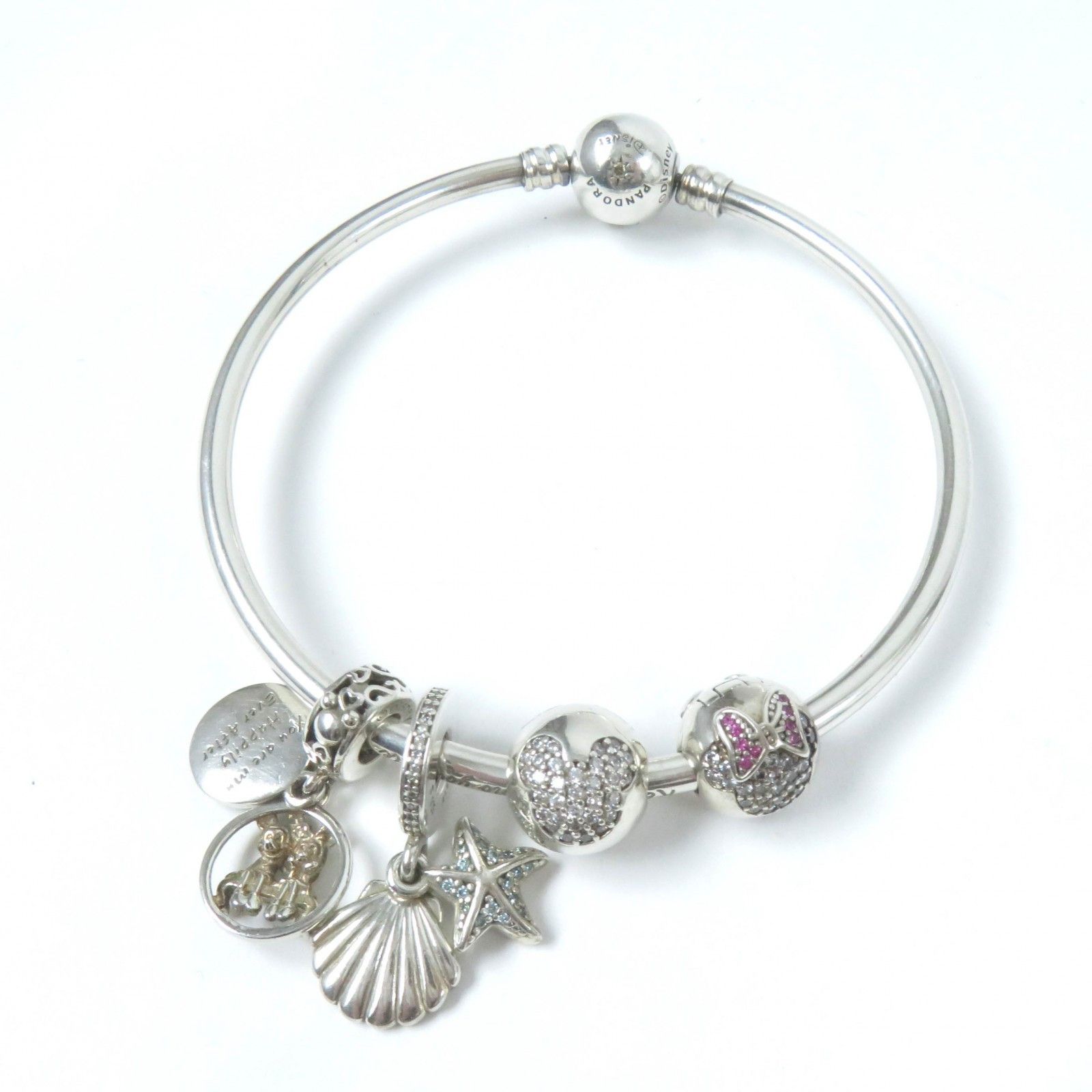 Other Other Pandora Disney SV925 Bracelet Ring Set Metal Bangle DUTY FREE for USA Size ONE SIZE - 2 Thumbnail