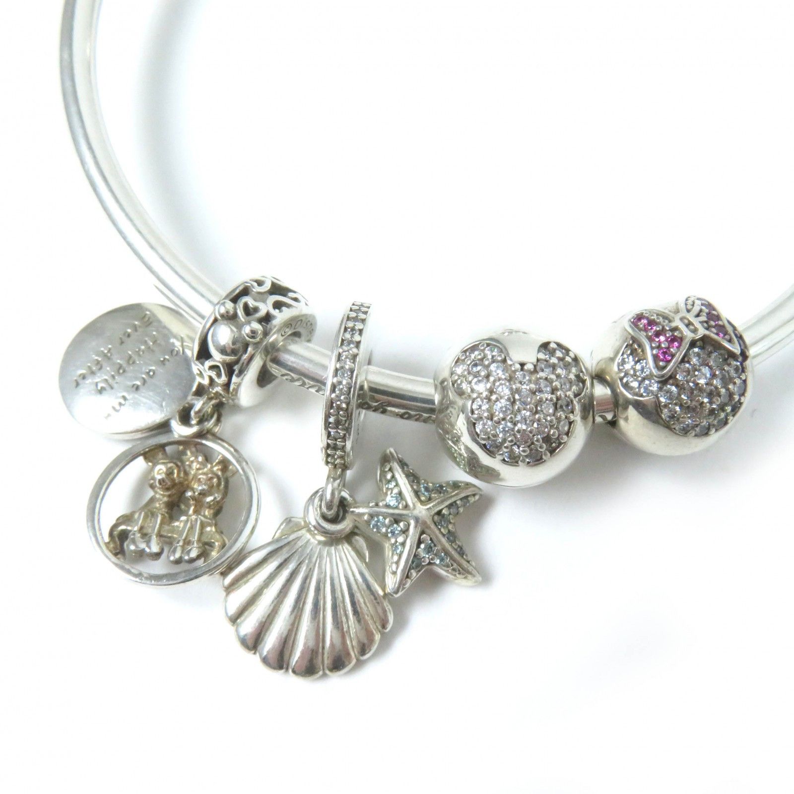 Other Other Pandora Disney SV925 Bracelet Ring Set Metal Bangle DUTY FREE for USA Size ONE SIZE - 6 Thumbnail