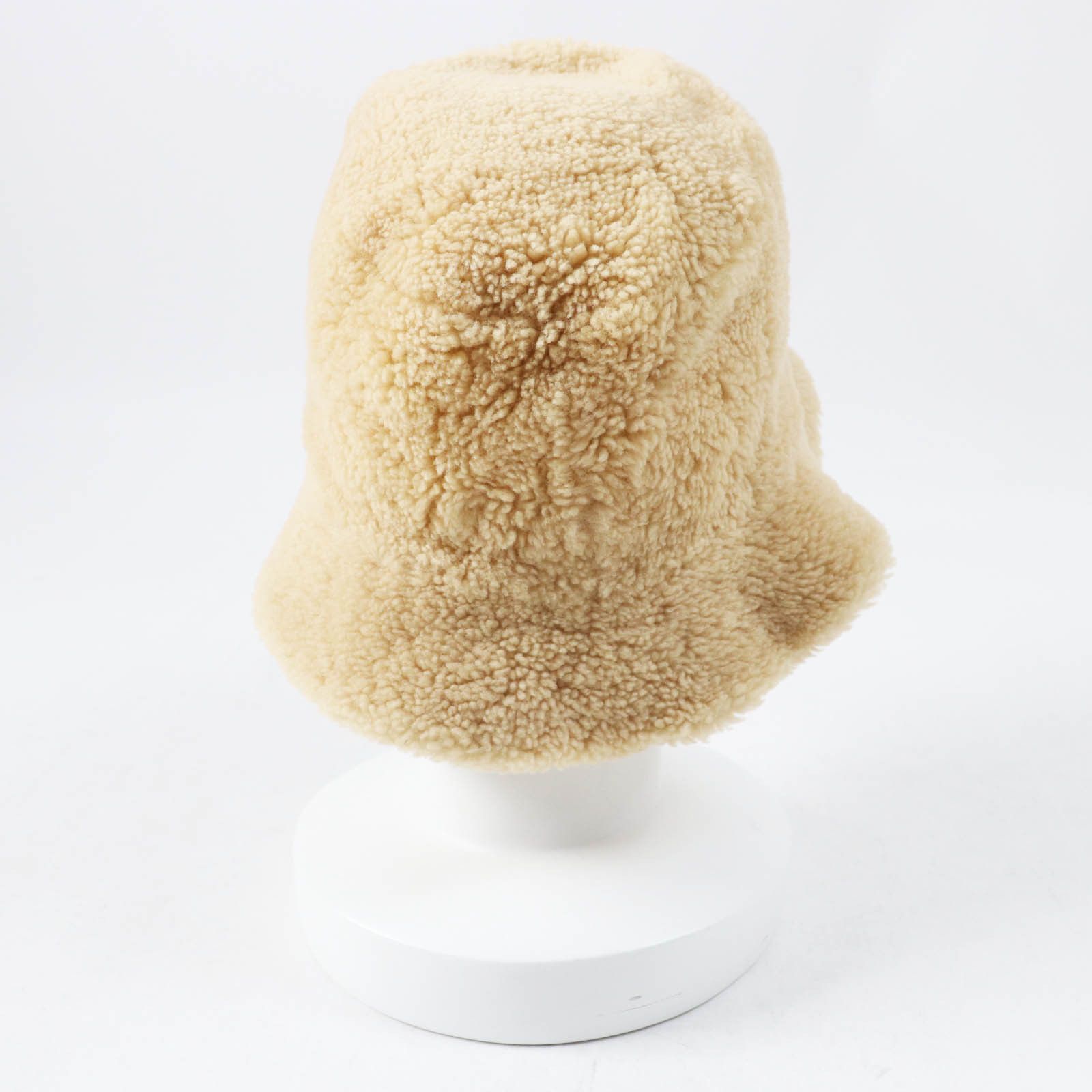 Hermes Hermes Hermes Fove Sheep leather Cowhide Bucket Hat Leather Hats DUTY FREE for USA Size ONE SIZE - 3 Thumbnail