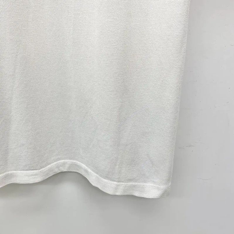 Burberry Burberry White Cotton Short Sleeve Polo Size US XL / EU 56 / 4 - 4 Thumbnail