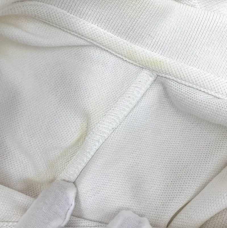 Burberry Burberry White Cotton Short Sleeve Polo Size US XL / EU 56 / 4 - 9 Thumbnail