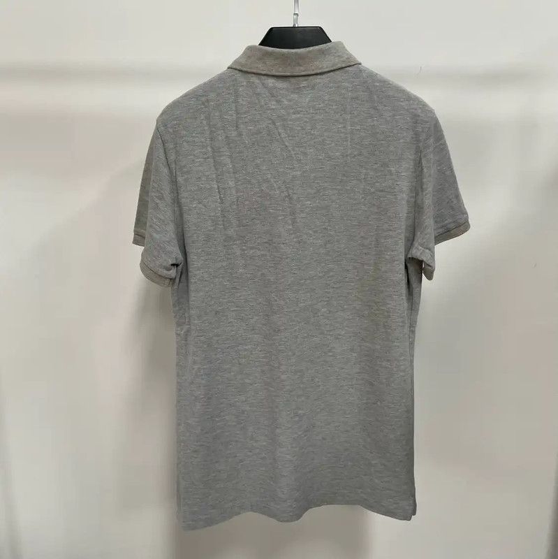 Burberry Burberry Gray Men's Polo Shirt Size US M / EU 48-50 / 2 - 2 Thumbnail