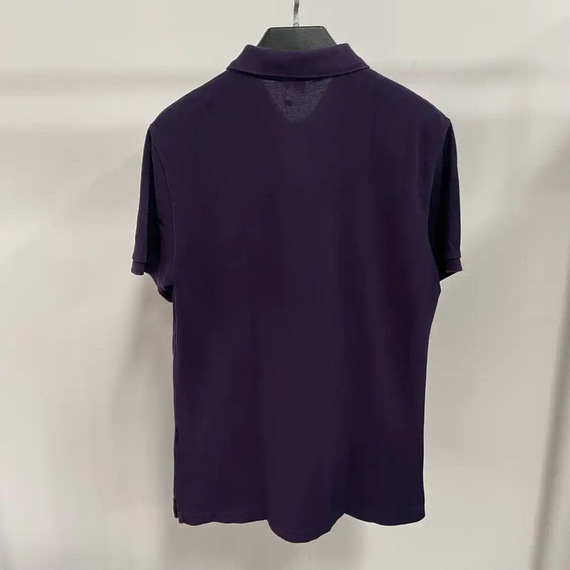 Burberry Burberry Men's Purple Polo Shirt Size US M / EU 48-50 / 2 - 2 Thumbnail