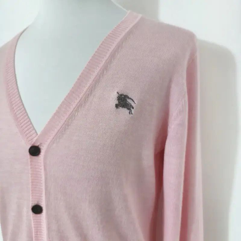 Burberry Burberry Pink Wool Men's Cardigan Size US S / EU 44-46 / 1 - 2 Thumbnail