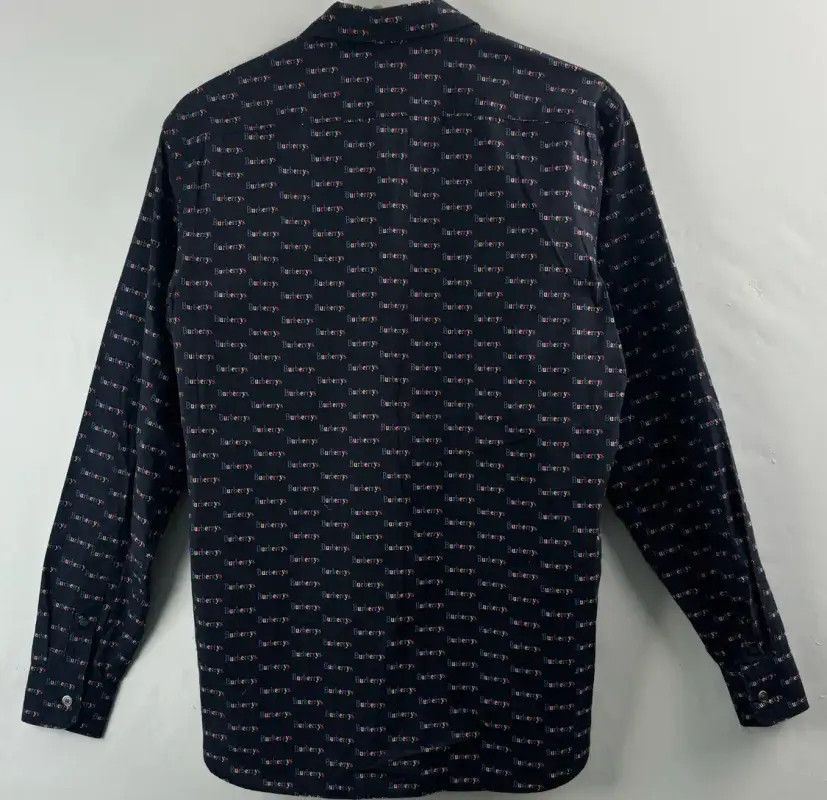 Burberry Burberry Men’s Long Sleeve Shirt in Dark Blue Size US S / EU 44-46 / 1 - 2 Thumbnail