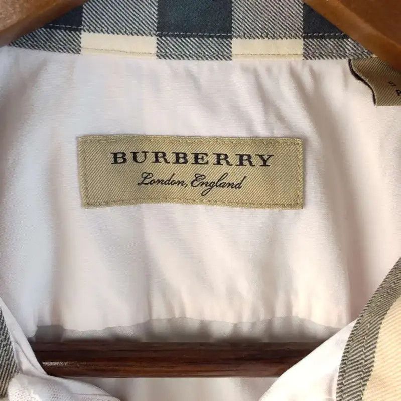 Burberry Burberry Pink Cotton Short Sleeve Shirt Size US S / EU 44-46 / 1 - 3 Thumbnail