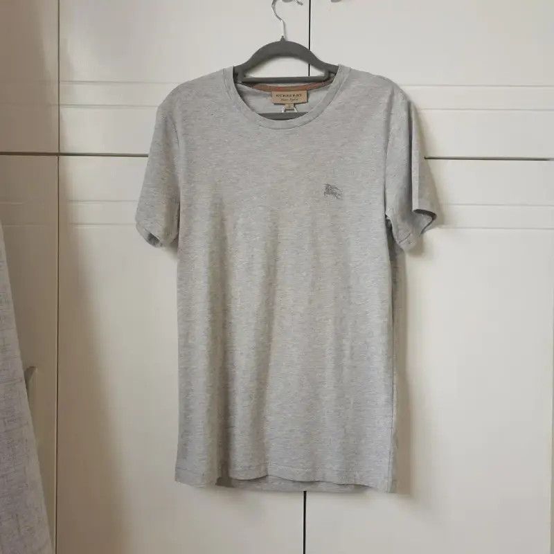 Burberry Burberry Gray Cotton Short Sleeve T-Shirt Size US XS / EU 42 / 0 - 3 Thumbnail