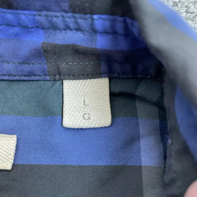 Burberry Burberry Men's L Blue Cotton Shirt Size US L / EU 52-54 / 3 - 3 Thumbnail