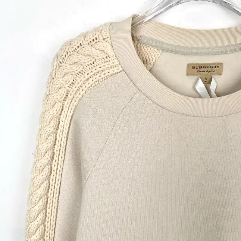 Burberry Burberry Beige Cotton Men's Sweatshirt Size US S / EU 44-46 / 1 - 3 Thumbnail