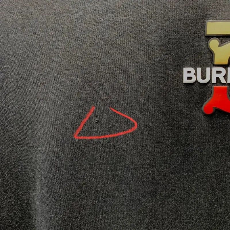Burberry Burberry Black Cotton Men's T-Shirt Size US XXL / EU 58 / 5 - 6 Thumbnail