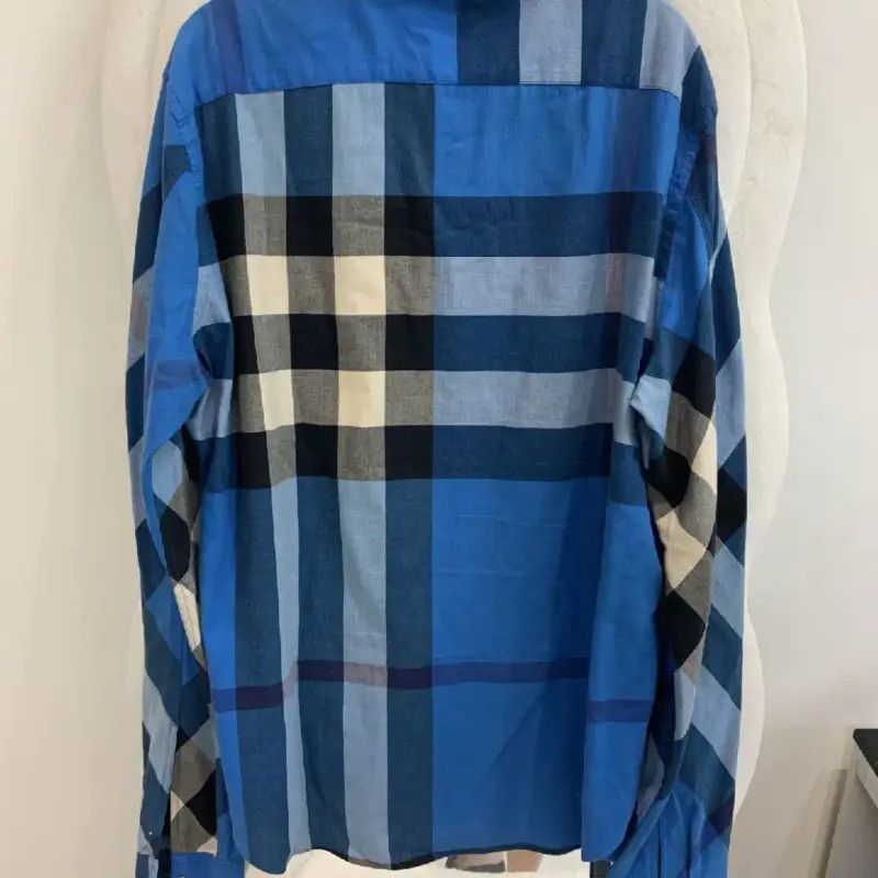 Burberry Burberry Multicolor Cotton Shirt for Men Size US XL / EU 56 / 4 - 3 Thumbnail