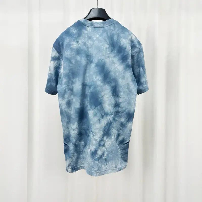 Burberry Burberry Blue Cotton Logo T-Shirt for Men Size US XXS / EU 40 - 2 Thumbnail