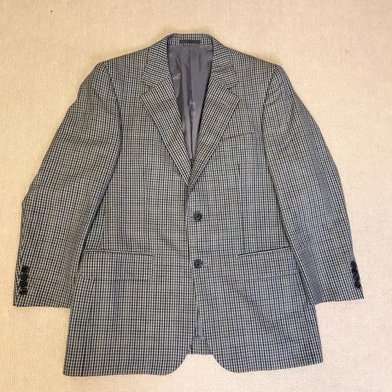 Burberry Burberry Summer Check Wool Blazer for Men Size US M / EU 48-50 / 2 - 2 Thumbnail