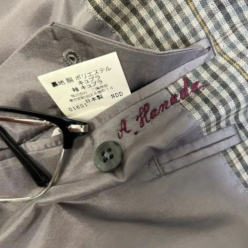 Burberry Burberry Summer Check Wool Blazer for Men Size US M / EU 48-50 / 2 - 8 Thumbnail