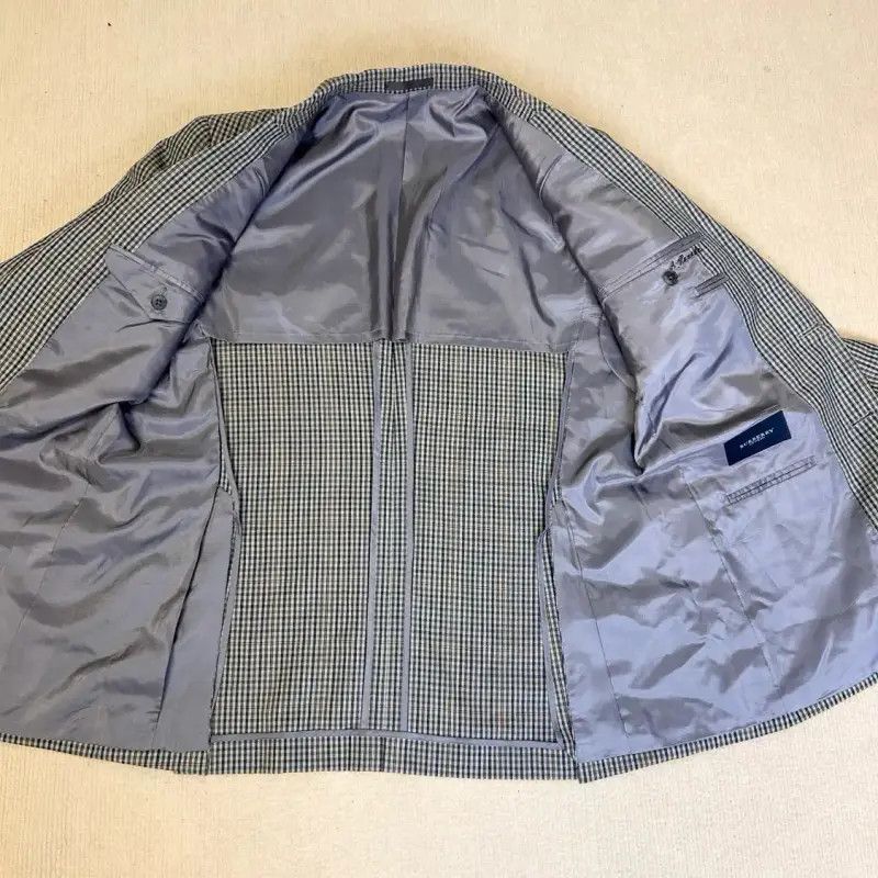 Burberry Burberry Summer Check Wool Blazer for Men Size US M / EU 48-50 / 2 - 5 Thumbnail