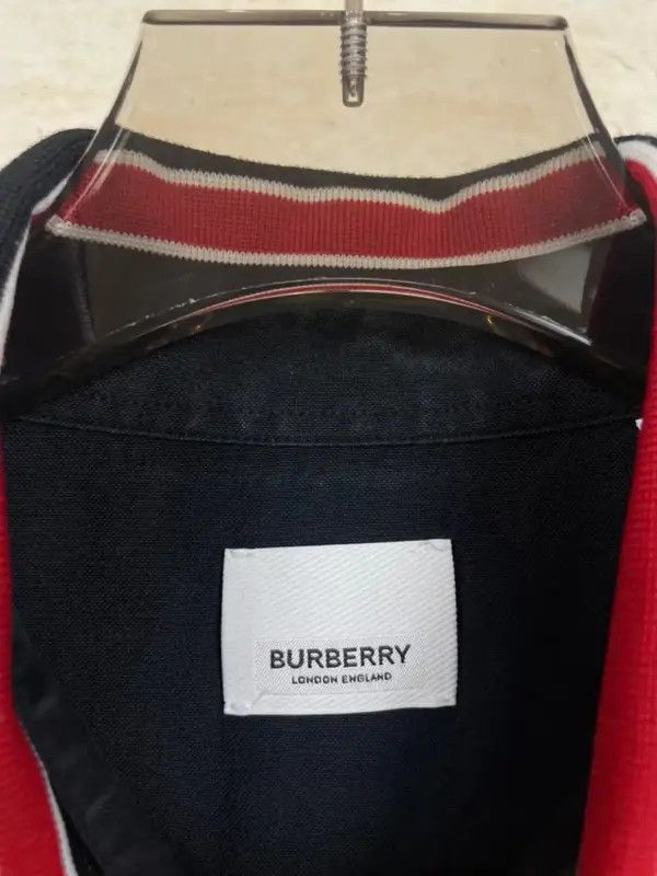 Burberry Burberry Black Cotton Long Sleeve Shirt Size US XL / EU 56 / 4 - 4 Thumbnail