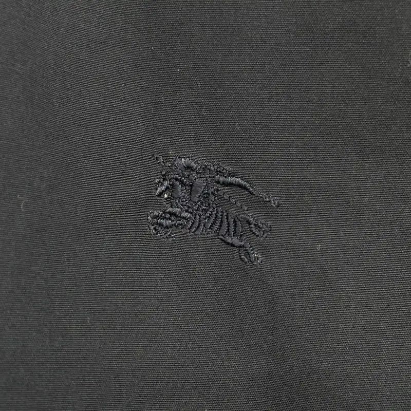 Burberry Burberry Men's Navy Long Sleeve Cotton Shirt Size US M / EU 48-50 / 2 - 5 Thumbnail