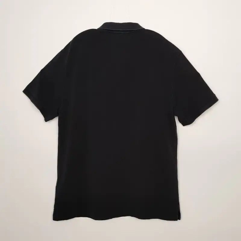 Burberry Burberry Black Cotton Men's Polo Shirt Size US L / EU 52-54 / 3 - 2 Thumbnail