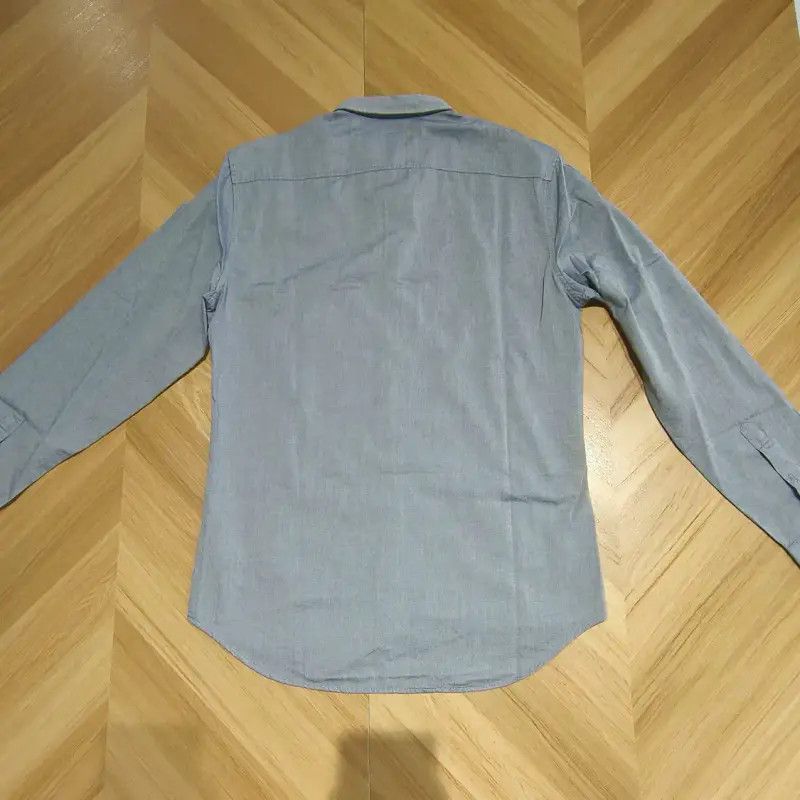 Burberry Burberry Men's Dark Gray Cotton Shirt Size US S / EU 44-46 / 1 - 2 Thumbnail