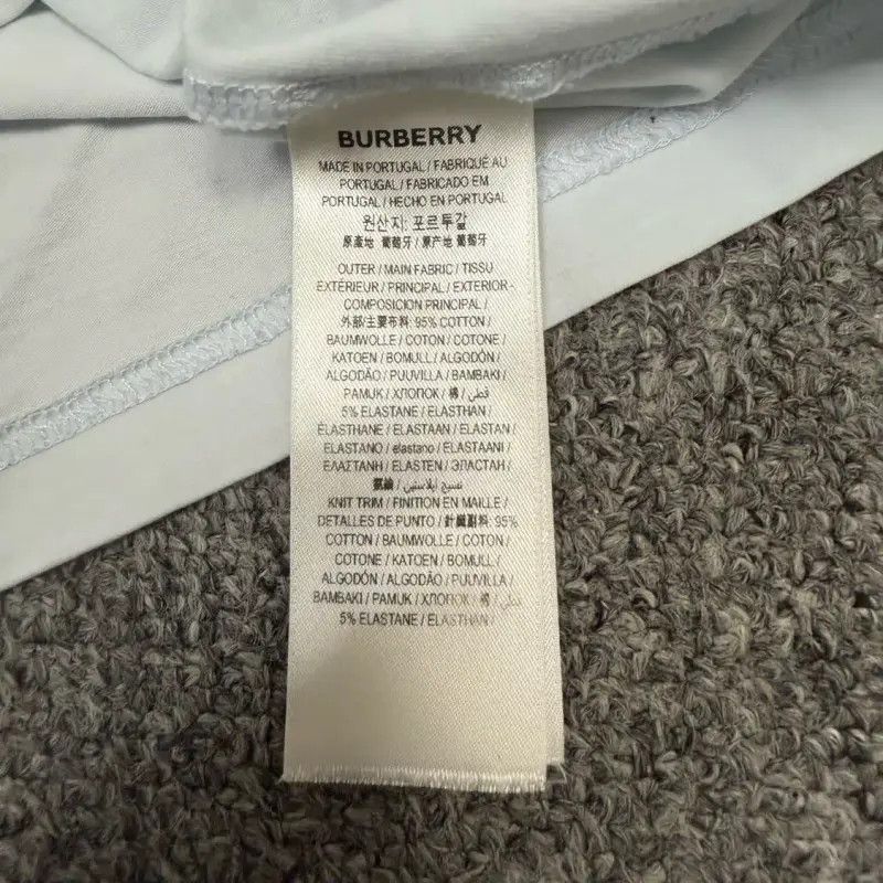 Burberry Burberry White Cotton Men's T-Shirt Size US XS / EU 42 / 0 - 4 Thumbnail