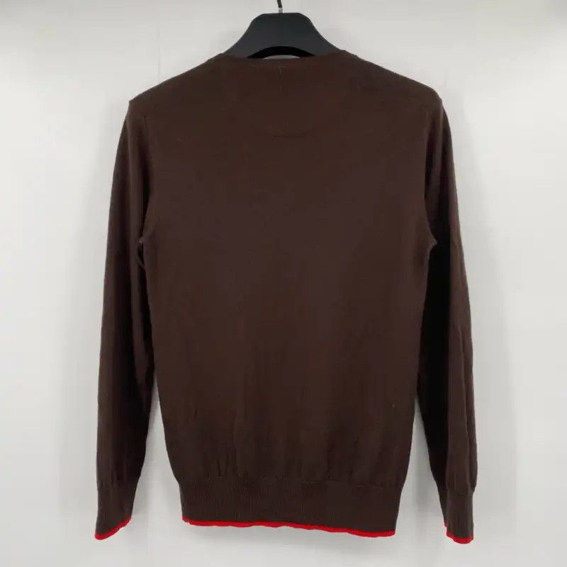 Burberry Brown Long Sleeve Knit Sweater