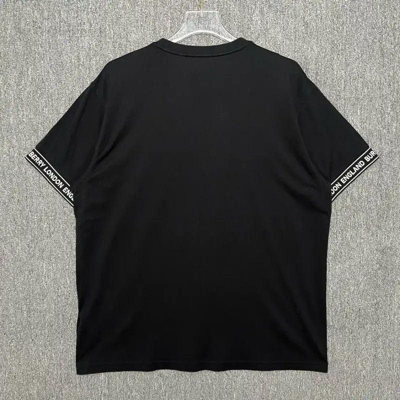 Burberry Burberry Black Cotton Men's T-Shirt Size US S / EU 44-46 / 1 - 2 Thumbnail