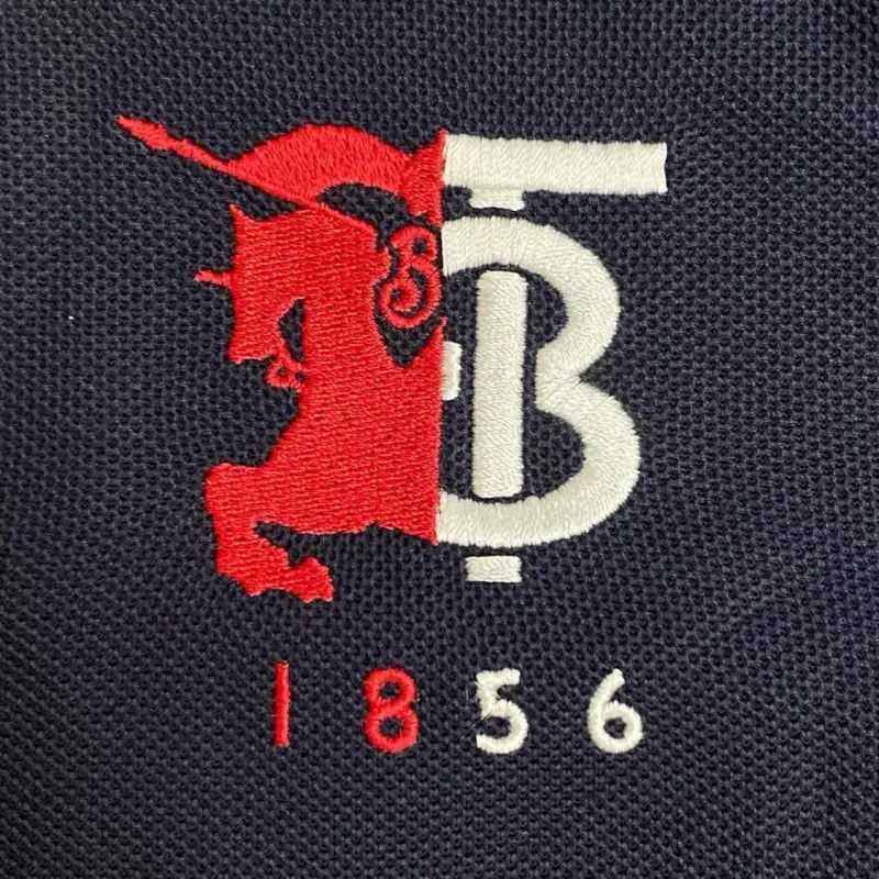 Burberry Burberry Short Sleeve Navy Cotton Polo Size US S / EU 44-46 / 1 - 3 Thumbnail