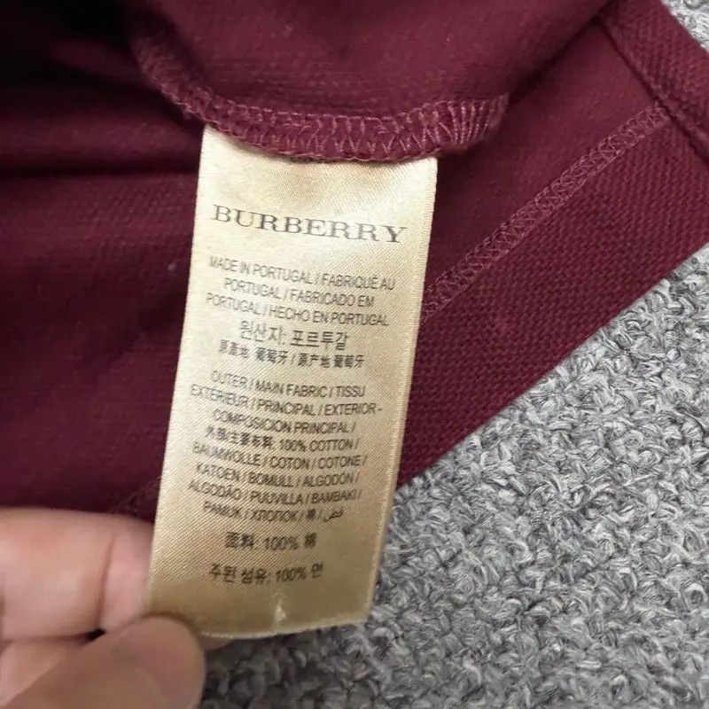 Burberry Burberry Red Cotton Long Sleeve Sweatshirt Size US XL / EU 56 / 4 - 4 Thumbnail