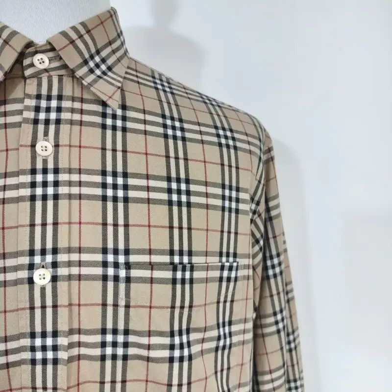 Burberry Burberry Check Cotton Long Sleeve Shirt Size US L / EU 52-54 / 3 - 2 Thumbnail