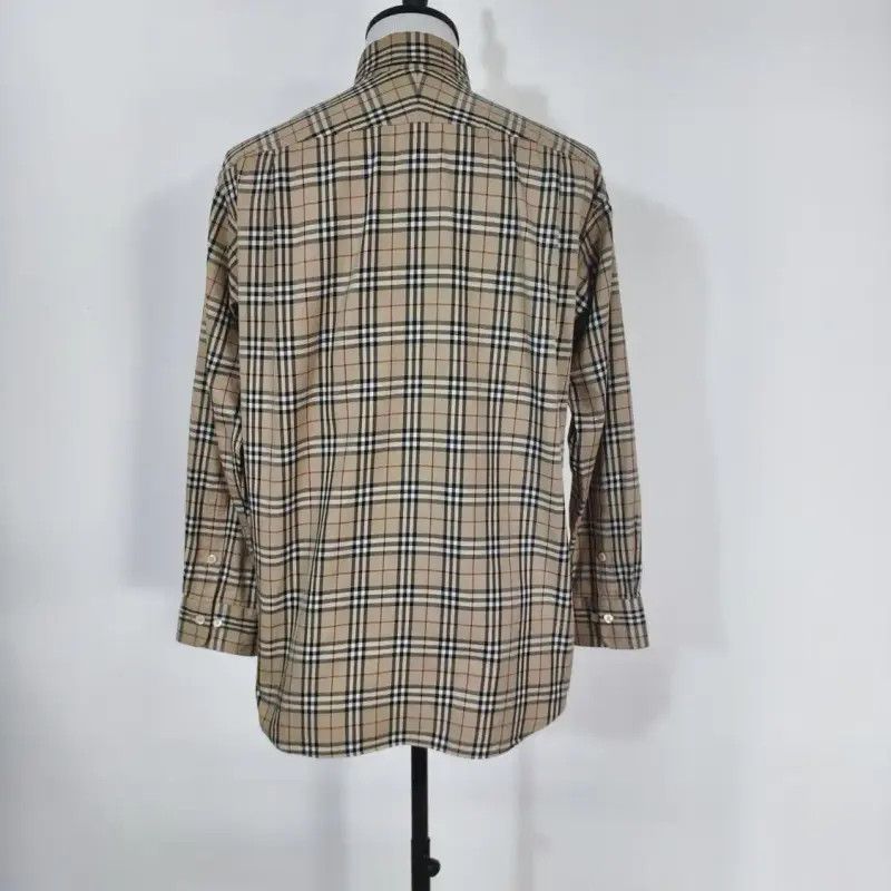 Burberry Burberry Check Cotton Long Sleeve Shirt Size US L / EU 52-54 / 3 - 5 Thumbnail