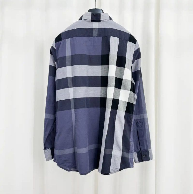 Burberry Burberry Logo Check Long Sleeve Shirt for Men Size US S / EU 44-46 / 1 - 2 Thumbnail
