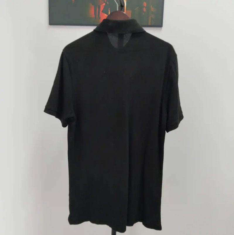 Burberry Burberry Black Cotton Short Sleeve Polo Shirt Size US L / EU 52-54 / 3 - 2 Thumbnail