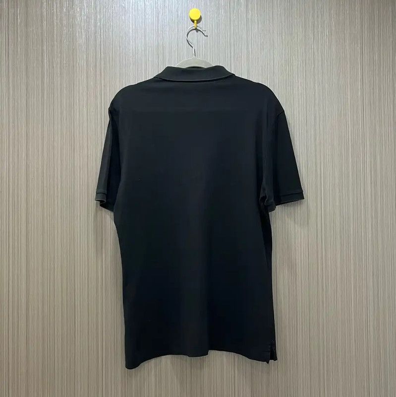 Burberry Burberry Black Cotton Men's Polo Shirt Size US M / EU 48-50 / 2 - 3 Thumbnail