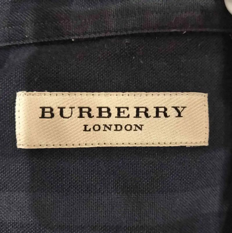 Burberry Burberry Men's Long Sleeve Shirt in Dark Gray Size US XL / EU 56 / 4 - 4 Thumbnail