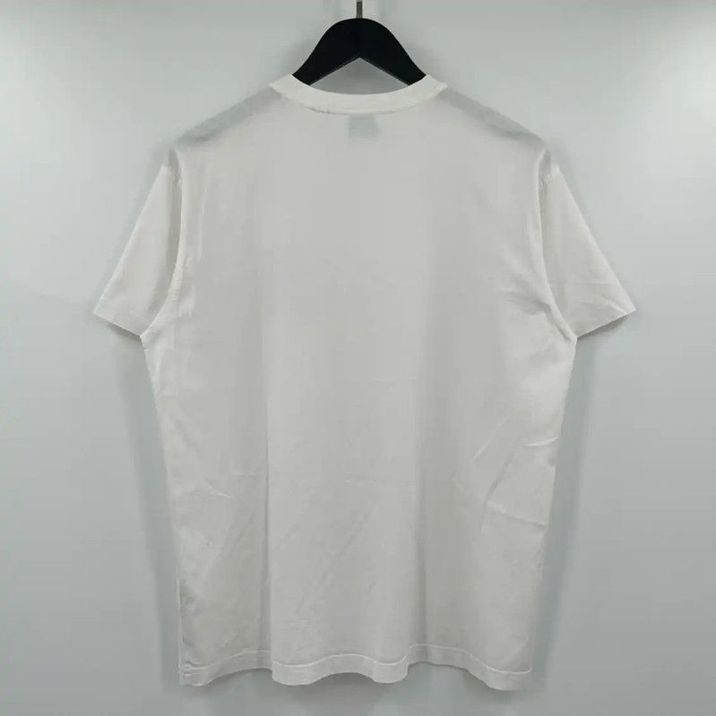 Burberry Burberry White Cotton Short Sleeve T-Shirt Size US XS / EU 42 / 0 - 2 Thumbnail