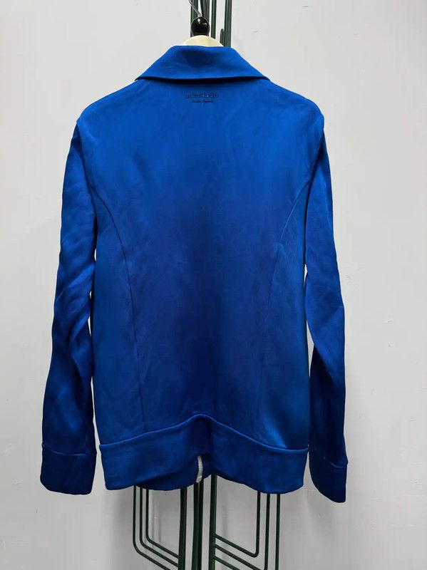 Burberry Burberry Blue Silk Striped Men's Long Sleeve Jacket Size US XS / EU 42 / 0 - 3 Thumbnail