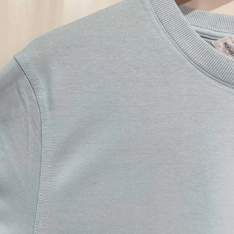 Burberry Burberry Blue Cotton Summer Short Sleeve T-Shirt Size US M / EU 48-50 / 2 - 4 Thumbnail
