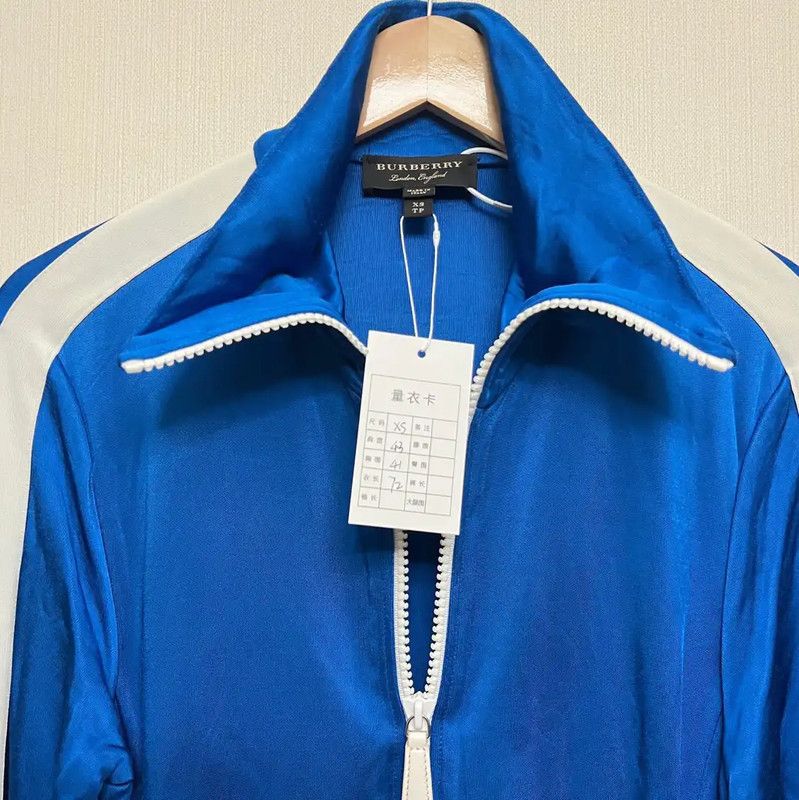 Burberry Burberry Blue Men's Athletic Jacket Size US XS / EU 42 / 0 - 3 Thumbnail