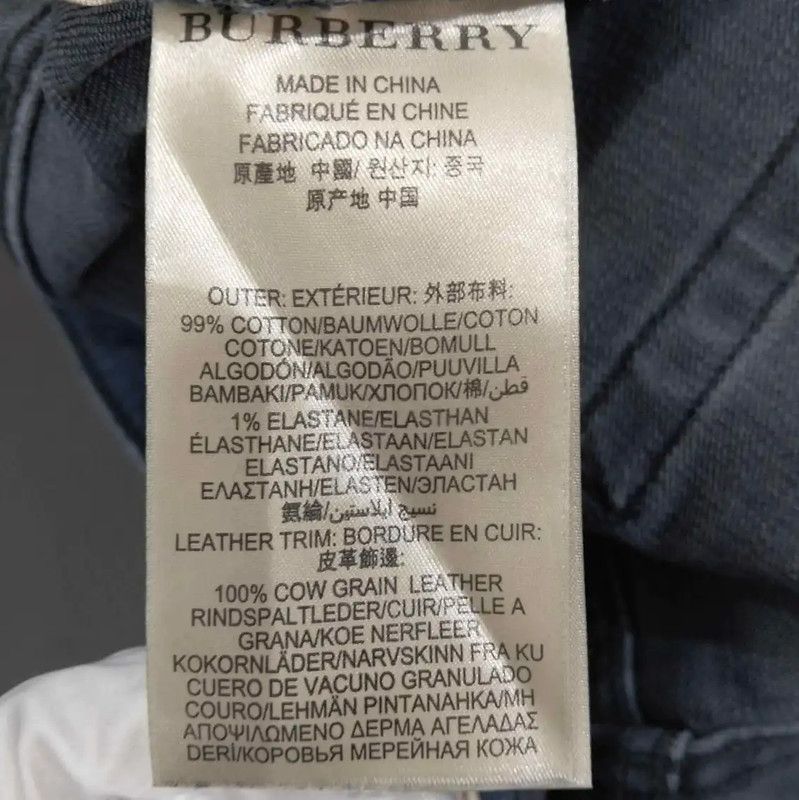 Burberry Burberry Casual Dark Blue Cotton Pants Size US 34 / EU 50 - 5 Thumbnail