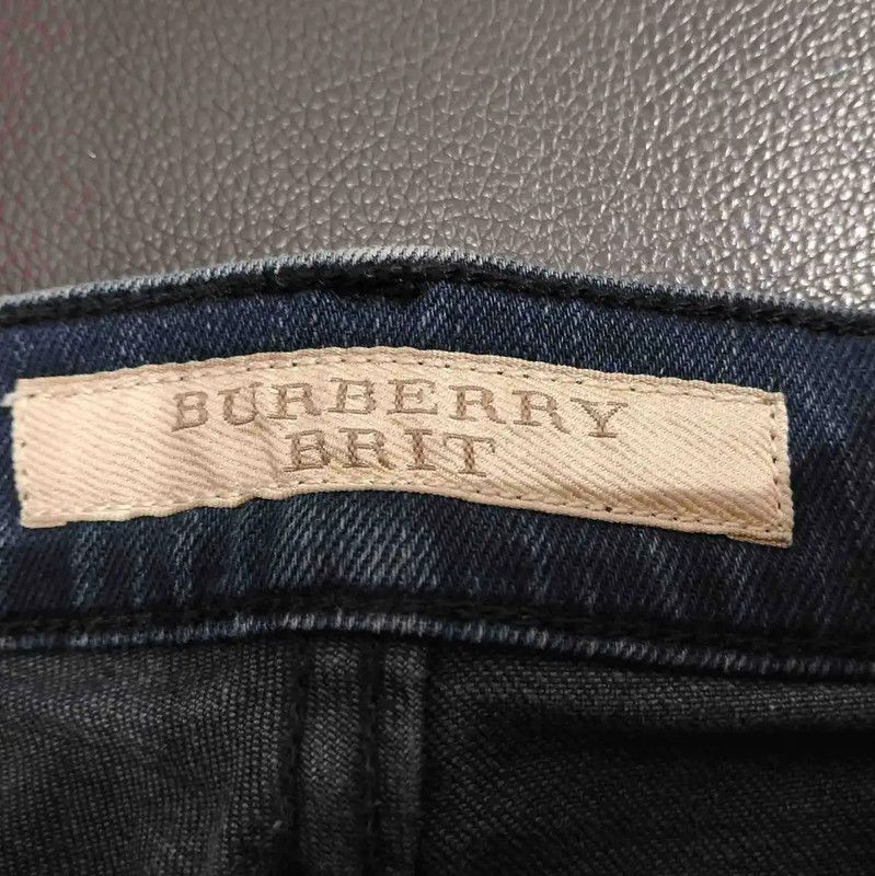 Burberry Burberry Casual Dark Blue Cotton Pants Size US 34 / EU 50 - 3 Thumbnail