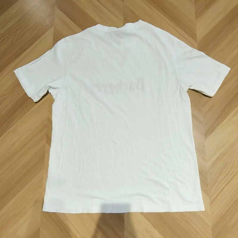 Burberry Burberry White Cotton Men's T-Shirt Size US M / EU 48-50 / 2 - 2 Thumbnail