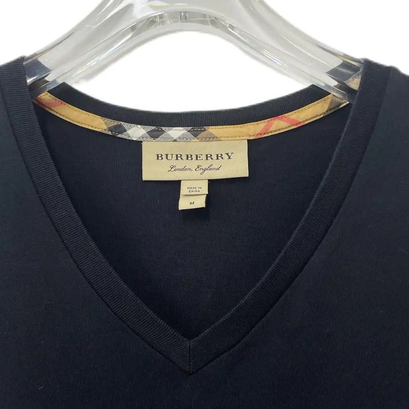 Burberry Burberry Black Cotton Men's T-Shirt Size US M / EU 48-50 / 2 - 3 Thumbnail