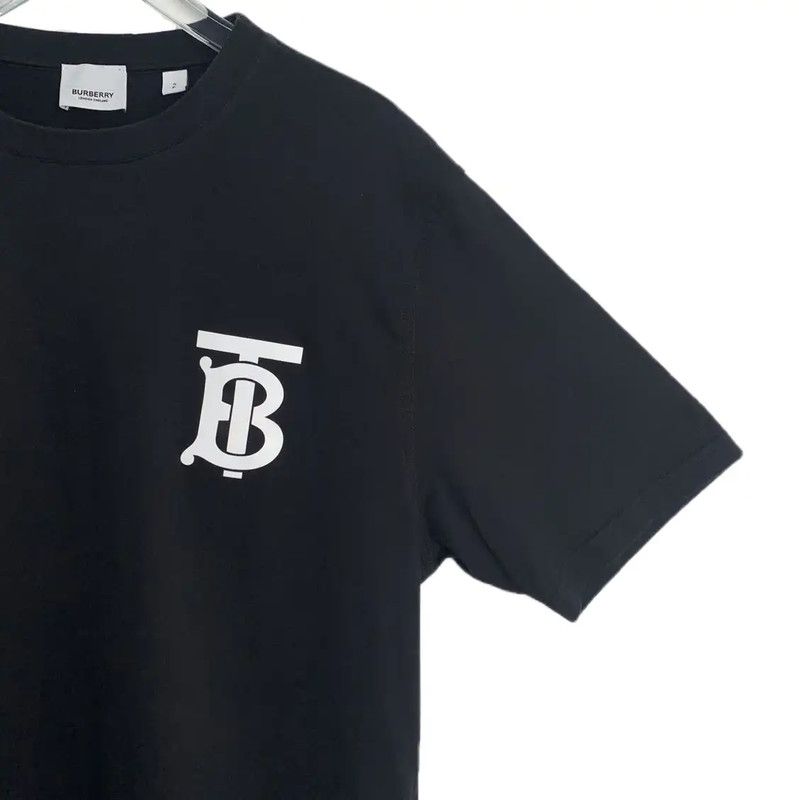 Burberry Burberry Black Cotton Men's T-Shirt Size US S / EU 44-46 / 1 - 4 Thumbnail