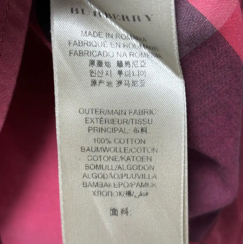 Burberry Burberry Color Blocked Long Sleeve Shirt Size US M / EU 48-50 / 2 - 7 Thumbnail