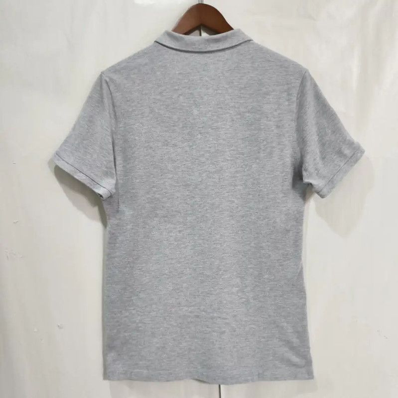 Burberry Burberry Men's Summer Grey Short Sleeve Polo Size US M / EU 48-50 / 2 - 2 Thumbnail