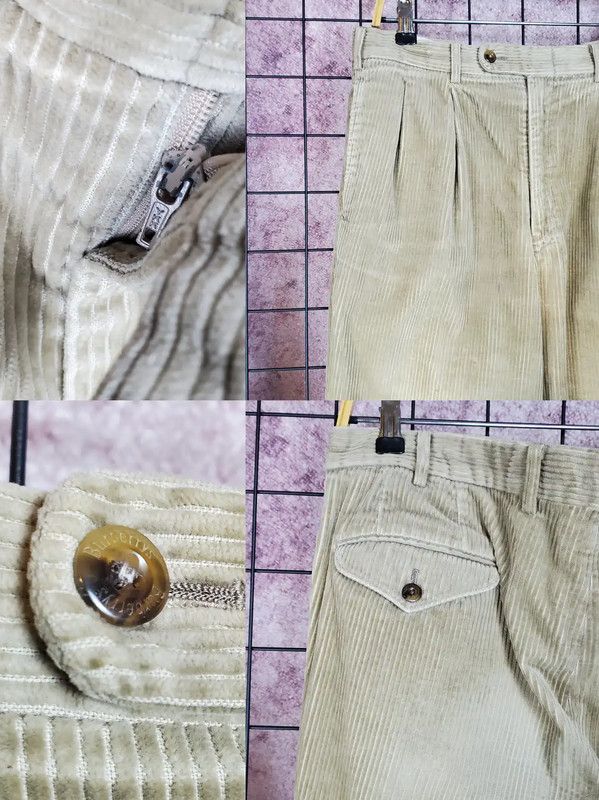 Burberry Burberry Khaki Stripe Casual Pants for Men Size US 36 / EU 52 - 5 Thumbnail