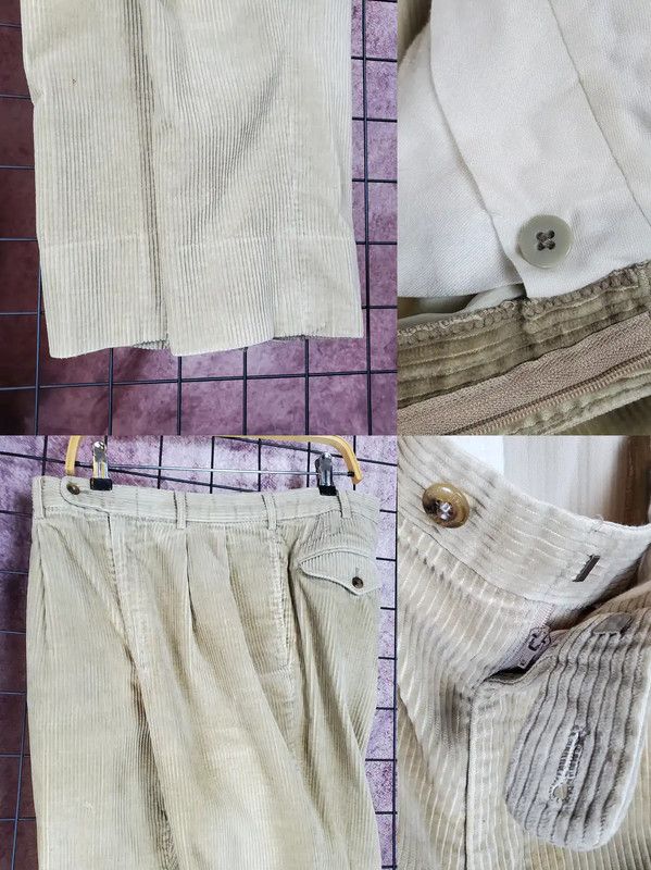 Burberry Burberry Khaki Stripe Casual Pants for Men Size US 36 / EU 52 - 8 Thumbnail