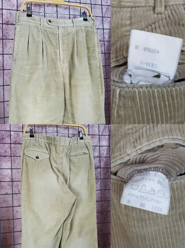 Burberry Burberry Khaki Stripe Casual Pants for Men Size US 36 / EU 52 - 3 Thumbnail